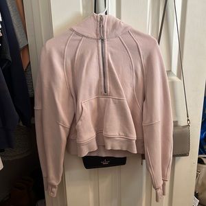 Lululemon half zip scuba hoodie size xs/s